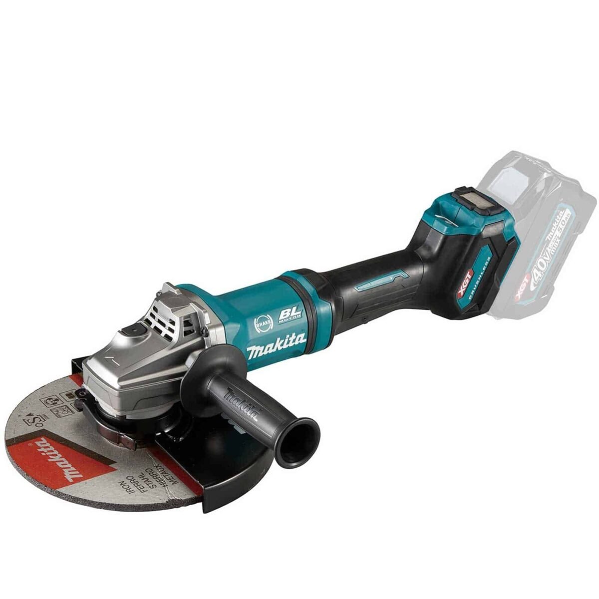 PULIDORA ANGULAR INALÁMBRICA MAKITA 40V GA038G 9¨ (230mm)