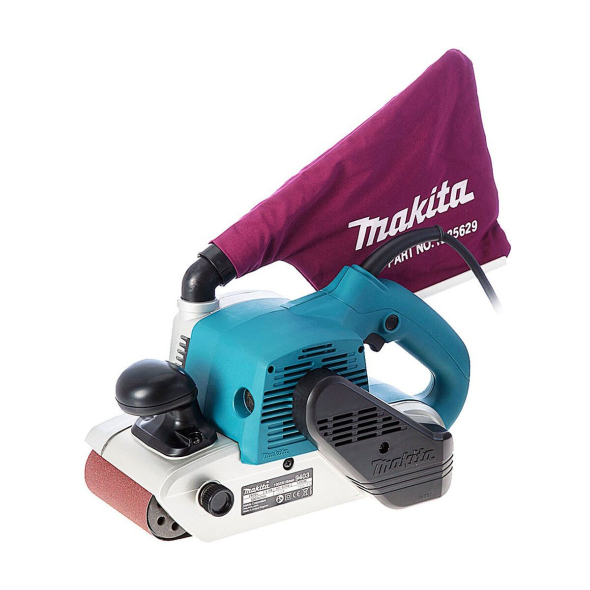 LIJADORA DE BANDA MAKITA 9413 - 100mm x 610mm - 1200W