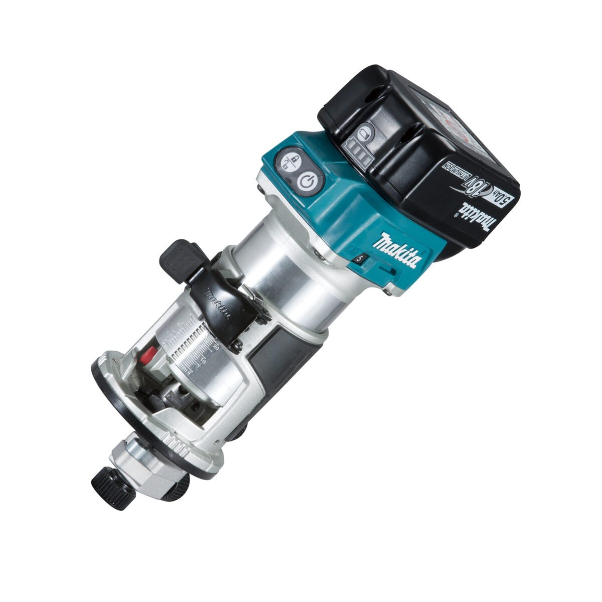 REBORDEADORA SIN ESCOBILLAS MAKITA DRT50 18V LXT BL DE 1/4¨