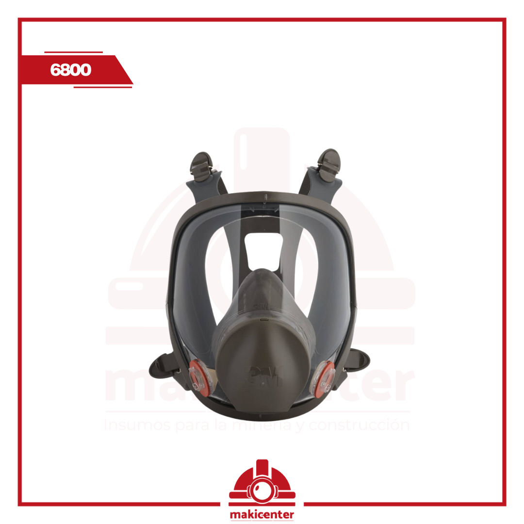 CARETA 3M 6800 FULL FACE GRIS