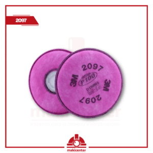 FILTRO 3M 2097 CONTRA HUMOS METALICOP