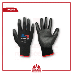 Guante Total Poliuretano Negro Sosega