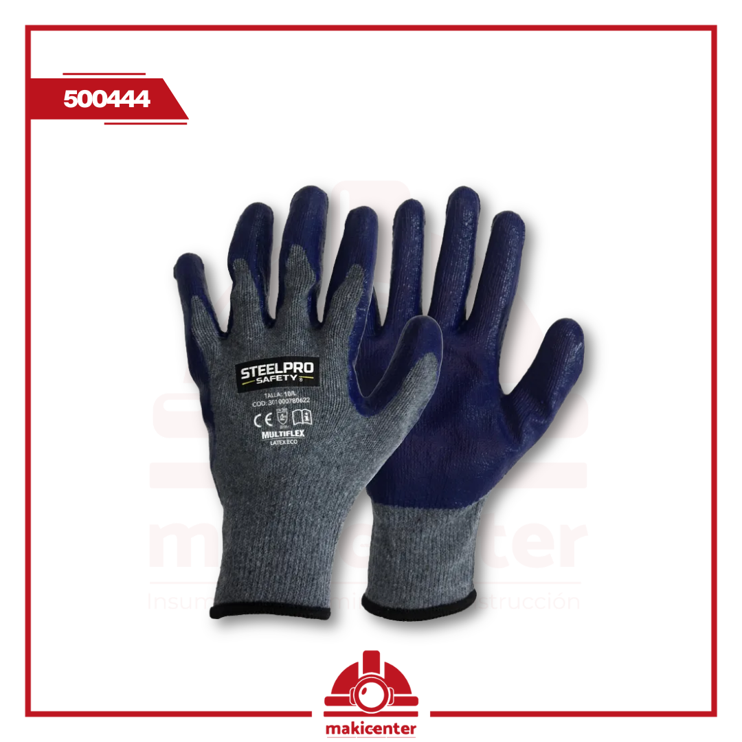 GUANTE STEELPRO MULTIFLEX LÁTEX ECO