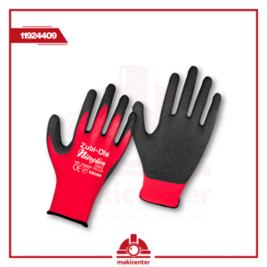 GUANTE ZUBIOLA NITRILO NYLON ROJO