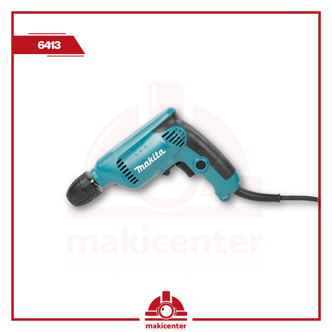 TALADRO DE ROTACION MAKITA 6413 - 3/8″ ELÉCTRICO 450W